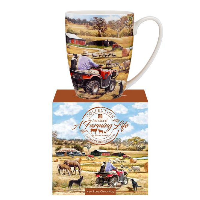 A Farming Life Farmers Best Friends Mug