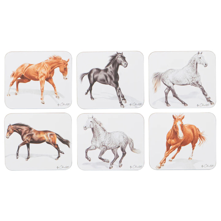 Ashdene Horses by Charlotte 6 Pack Placemats