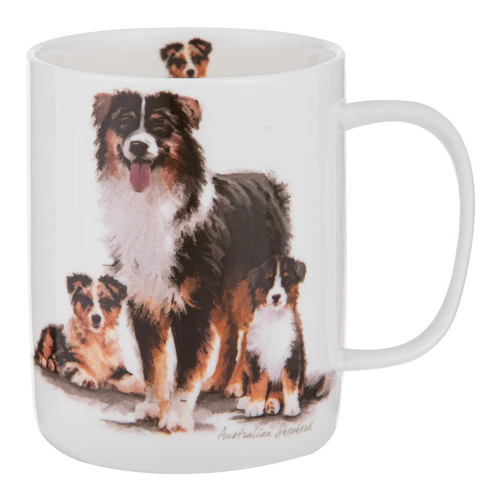 Ashdene Puppy Love Australia Shepherd Mug - The Glamorous Grub