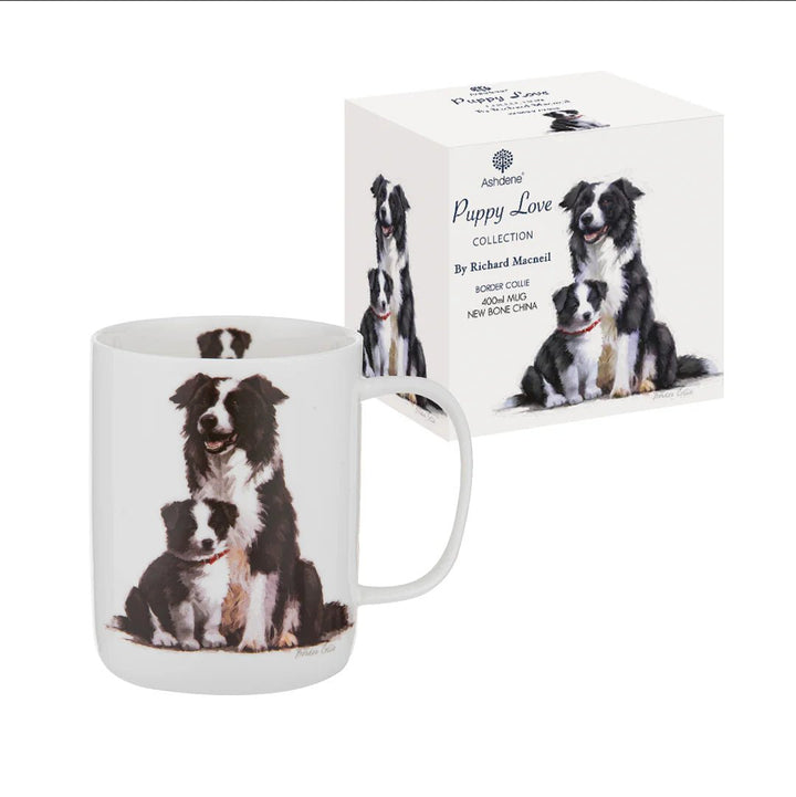 Ashdene Puppy Love Boarder Collie Mug - The Glamorous Grub