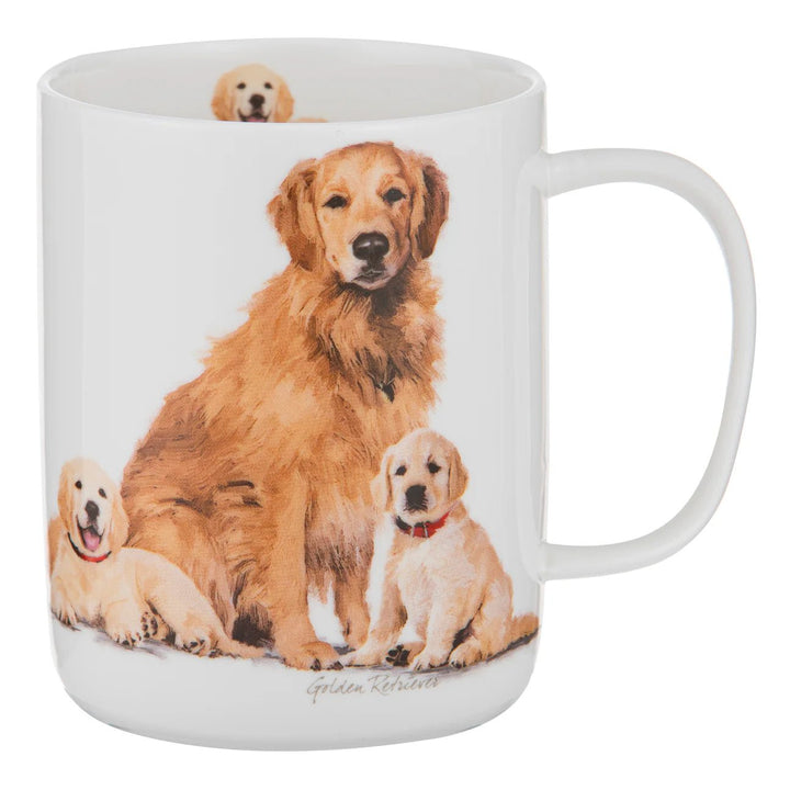 Ashdene Puppy Love Golden Retriever Mug - The Glamorous Grub