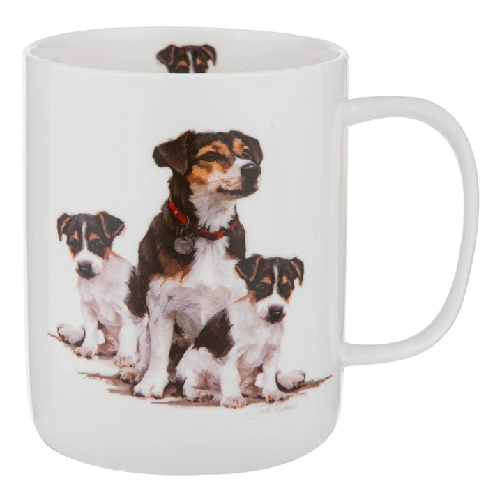Ashdene Puppy Love Jack Russel Mug - The Glamorous Grub