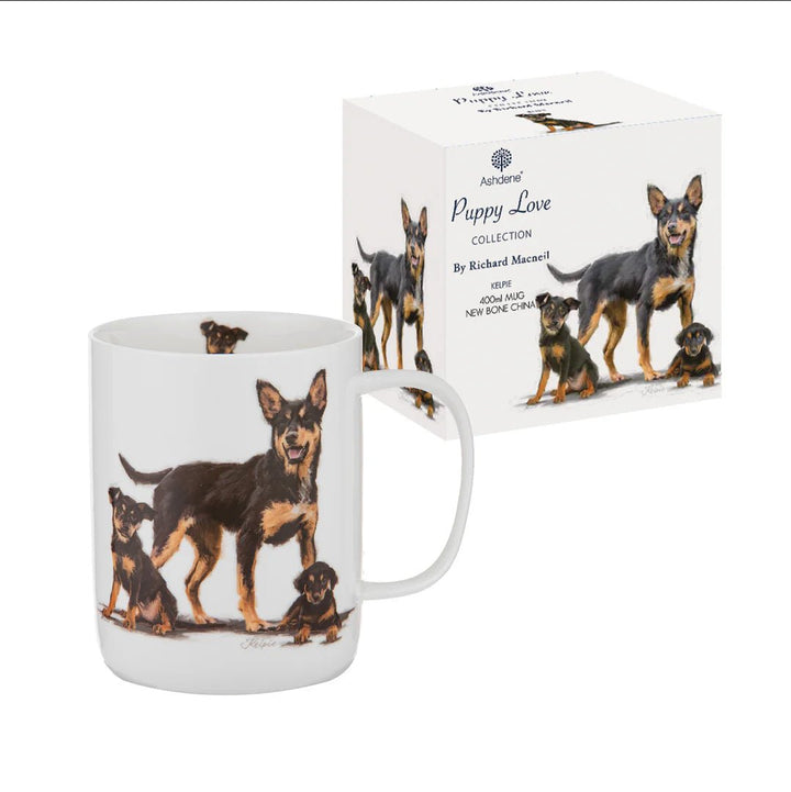 Ashdene Puppy Love Kelpie Mug - The Glamorous Grub