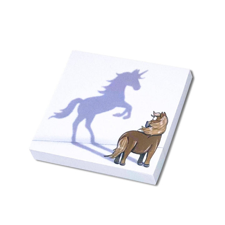 'Believe in Yourself' Sticky Notes (Flaxen Pony) - The Glamorous Grub