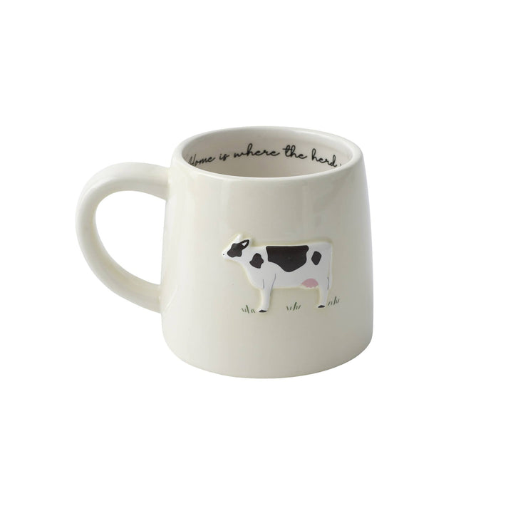 Bramble Farm Cow Stoneware Mug In Gift Box - back in stock soon - The Glamorous Grub