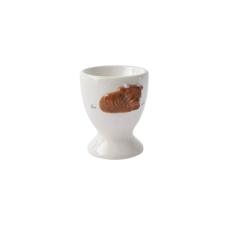 Bramble Farm Highland Cow Egg Cup In Gift Box - back in stock soon - The Glamorous Grub