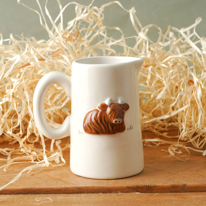 Bramble Farm Highland Cow Milk Jug in Gift Box - back in stock soon - The Glamorous Grub