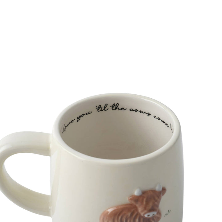 Bramble Farm Highland Cow Stoneware Mug In Gift Box - back in stock soon - The Glamorous Grub