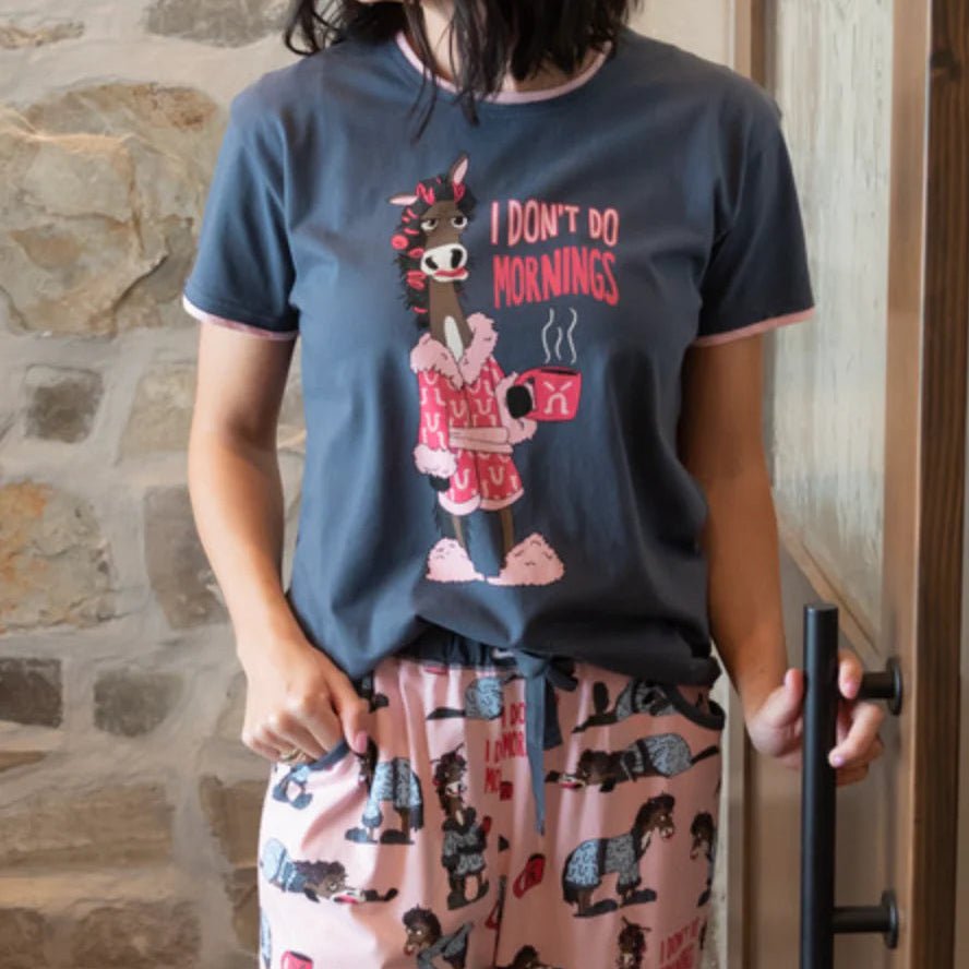 Don't Do Mornings PJ - The Glamorous Grub
