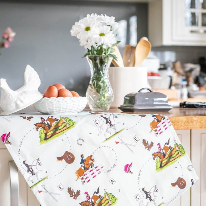 ‘Eventing’ Tea Towel - The Glamorous Grub