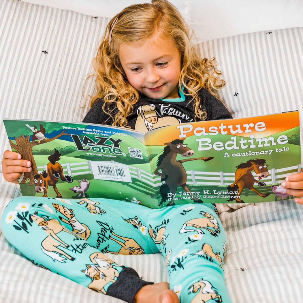 Kids Pasture Bedtime Pajamas - Mint - The Glamorous Grub