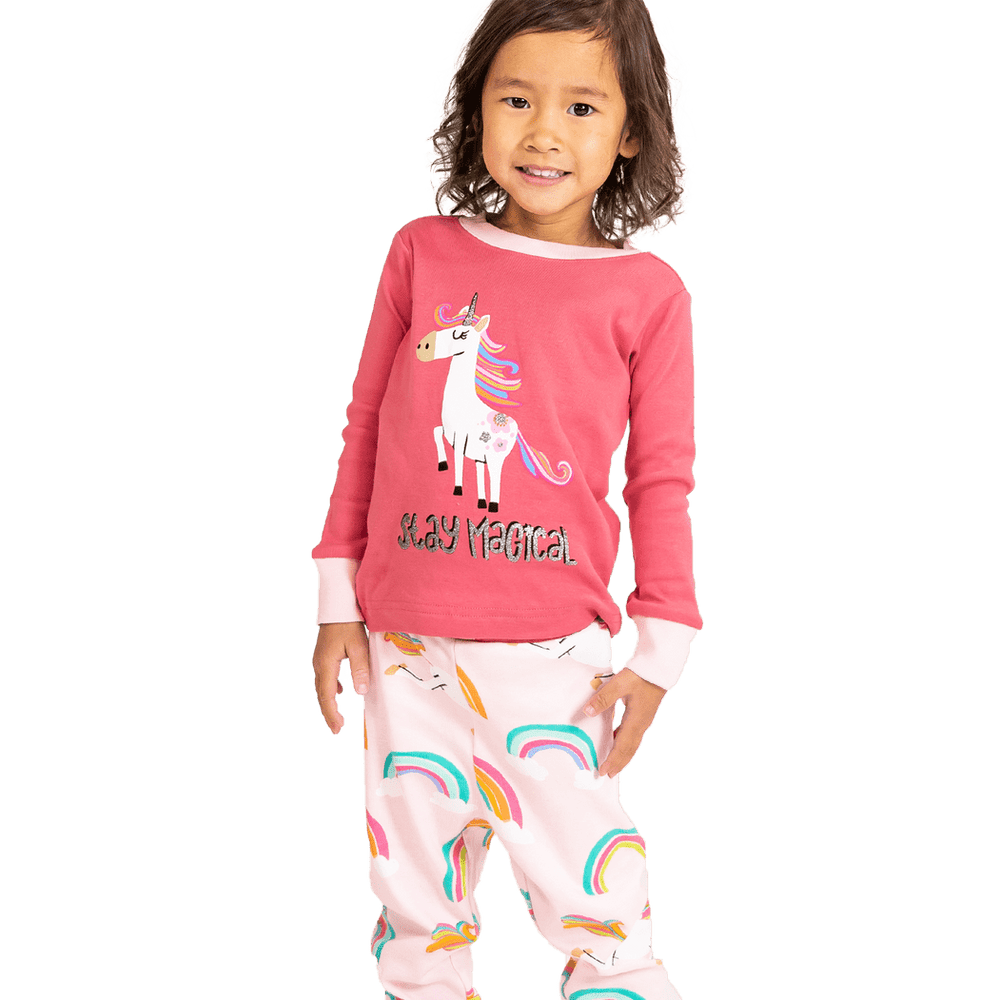 Kids Stay Magical Unicorn Pajamas - The Glamorous Grub