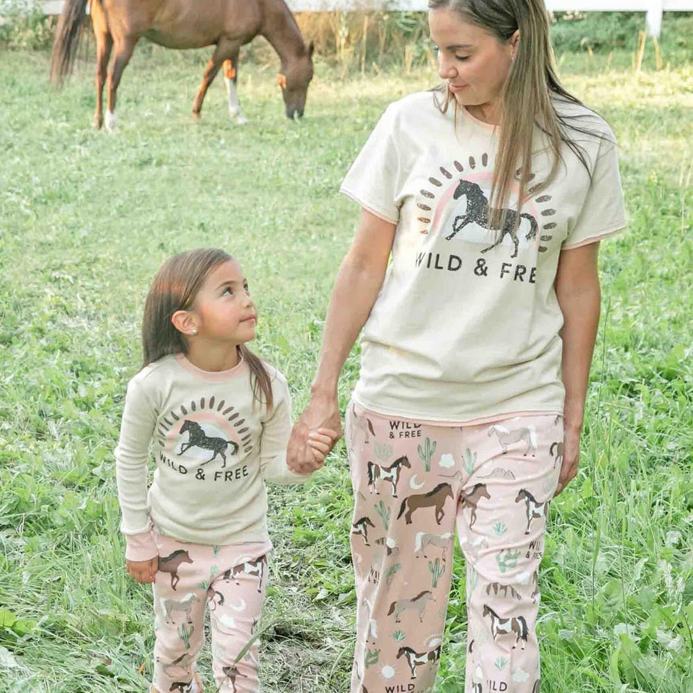 Kids Wild and Free Pajamas - The Glamorous Grub