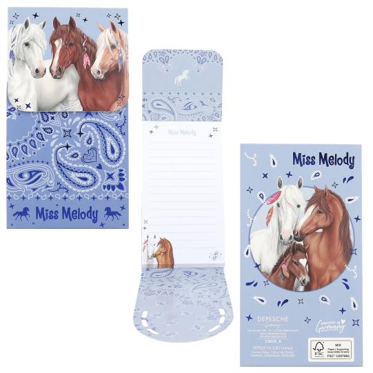 Miss Melody Pad With Magnetic Closure