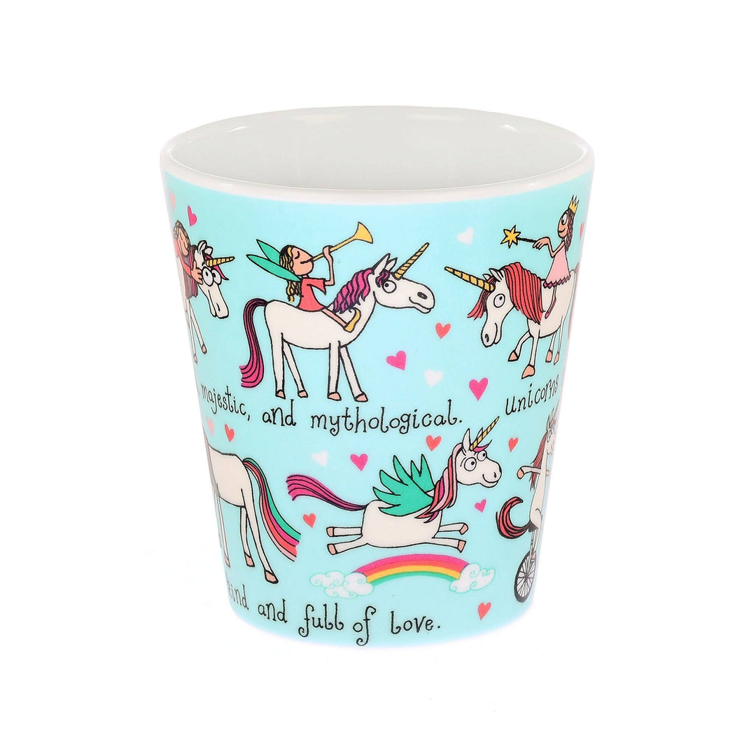 Kids Unicorn Melamine Beaker