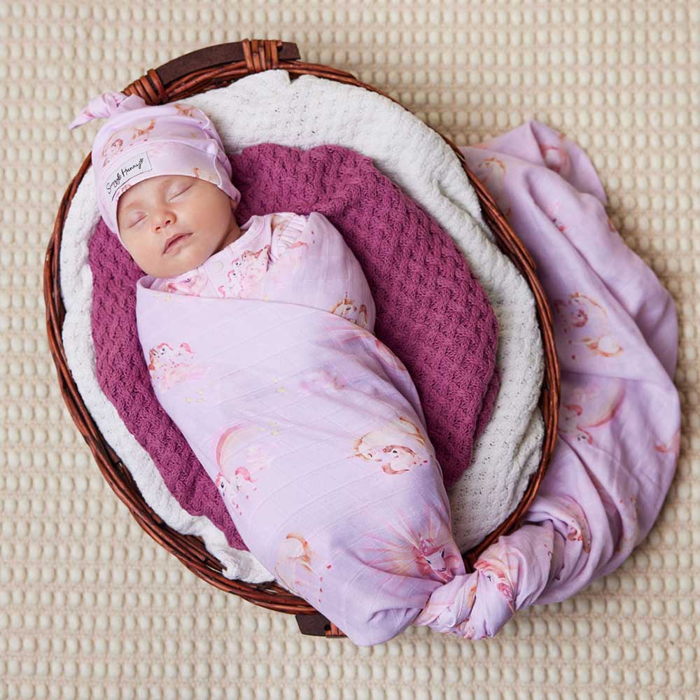 Unicorn Organic Knotted Beanie