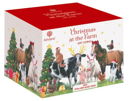 Ashdene Christmas at the Farm Gift Giving Mug