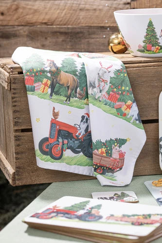 Ashdene Christmas at the Farm 6Pk Placemats