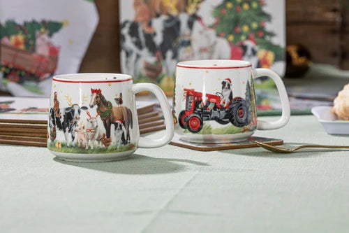 Ashdene Christmas at the Farm Gift Giving Mug