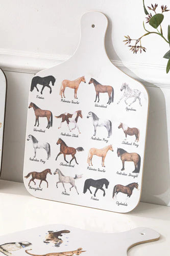 Ashdene Farm Best in Breed (Horse) Serving Board