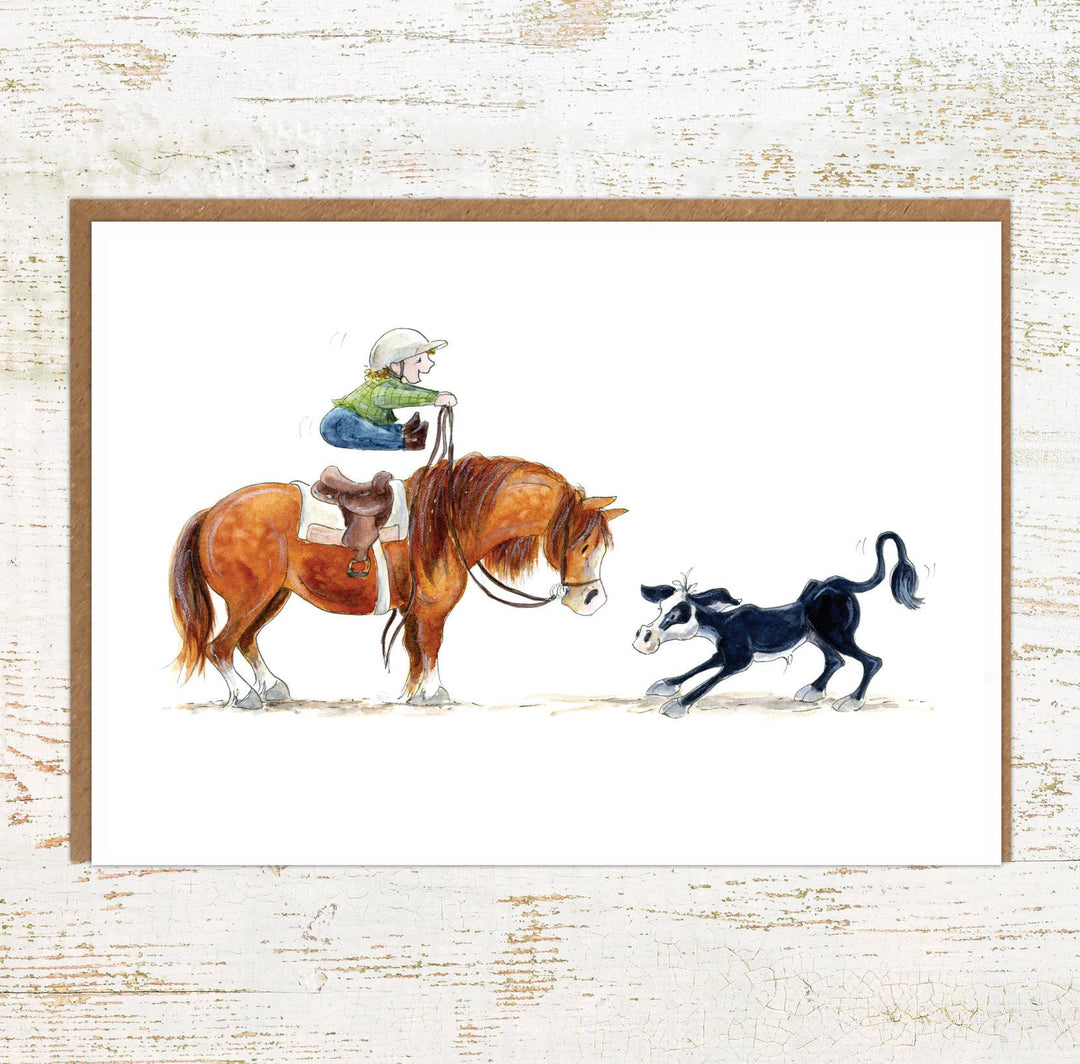 Cow Horse