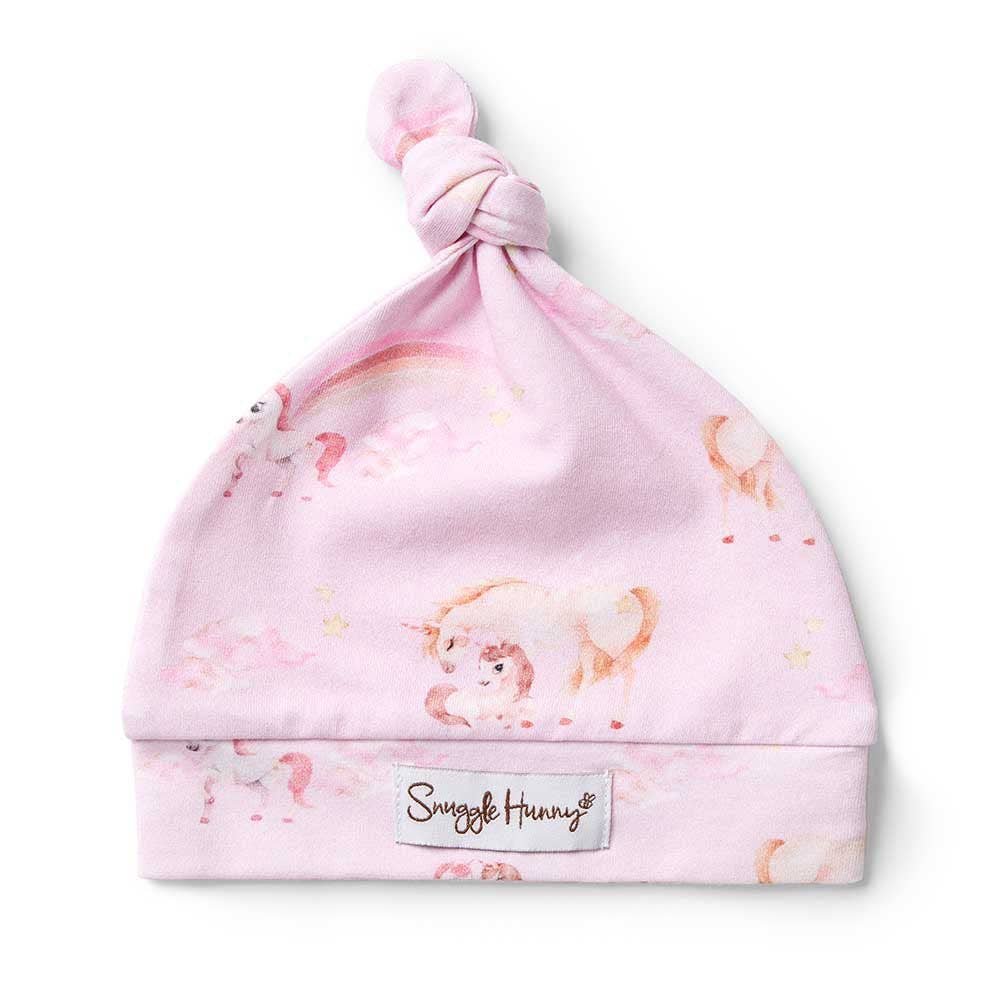 Unicorn Organic Knotted Beanie