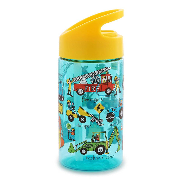 Trucks Kids Water Bottle