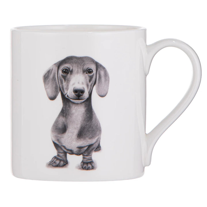 Ashdene Peeking Pups Dachshund Mug