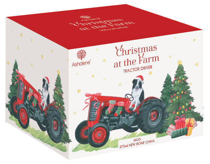 Ashdene Christmas at the Farm Tractor Mug