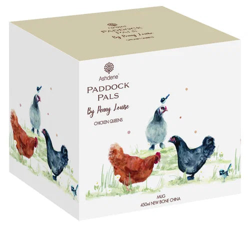 Ashdene Paddock Pals "Chicken Queens" Mug