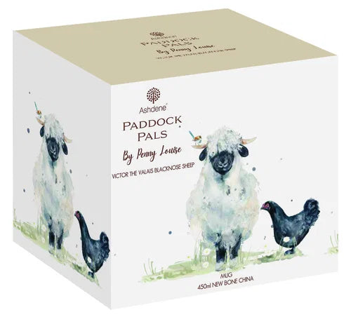 Ashdene Paddock Pals "Victor the Valais Blacknose Sheep" Mug