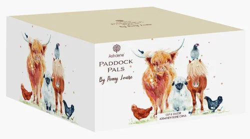 Ashdene Paddock Pals Cup &amp; Saucer Gift Set