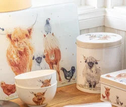 Ashdene Paddock Pals Bowls - Set of 4