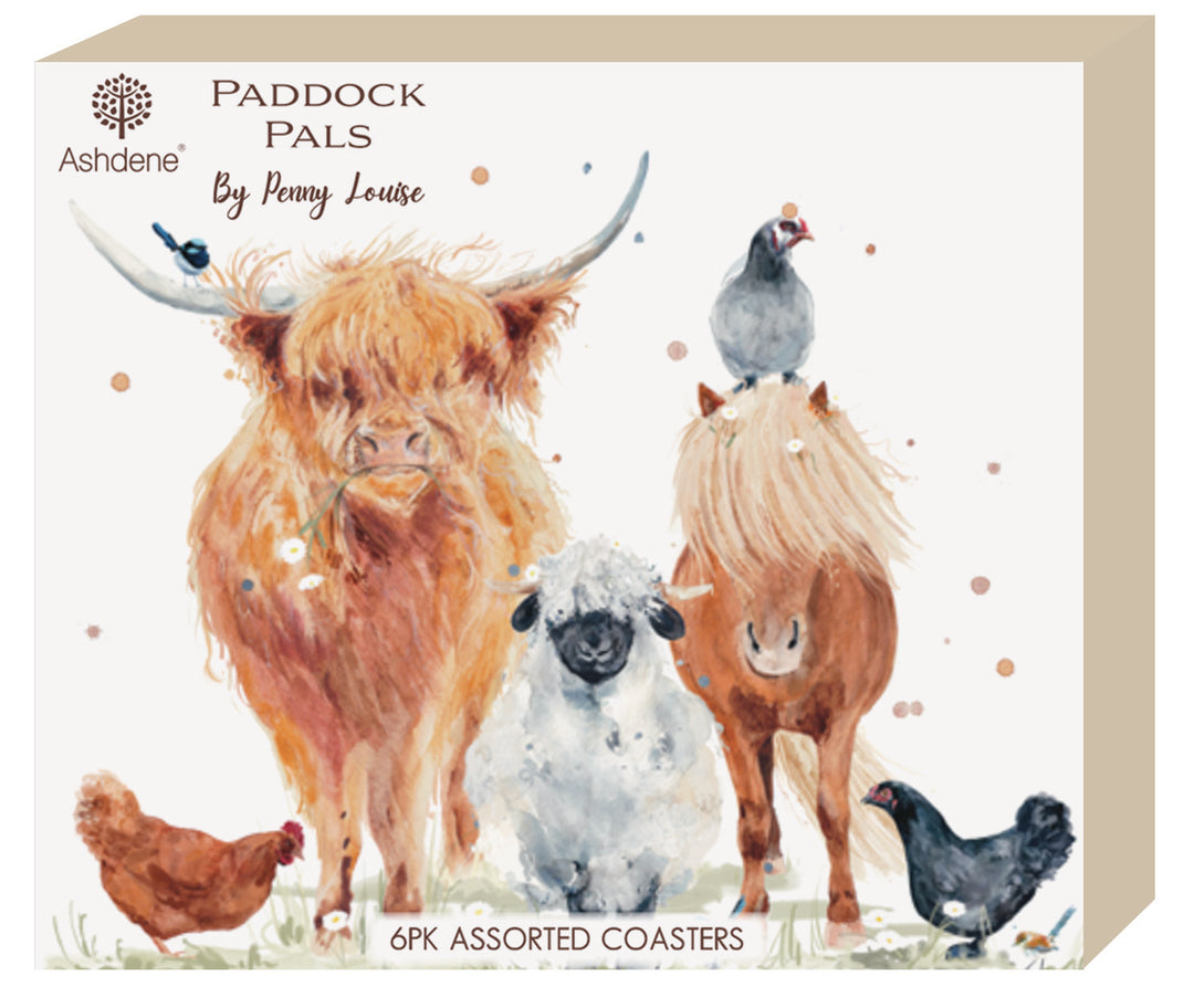 Paddock Pals - Set of 6 Coasters