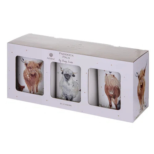 Ashdene Paddock Pals 3pc Canister Set