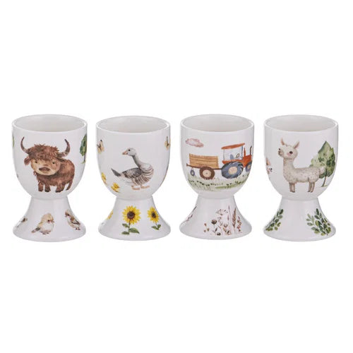 Ashdene "Little Farm" Egg Cup set