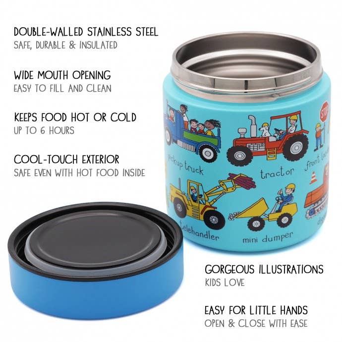Trucks Insulated Food Flask