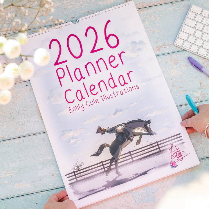 Emily Cole 2026 Planner Calendar