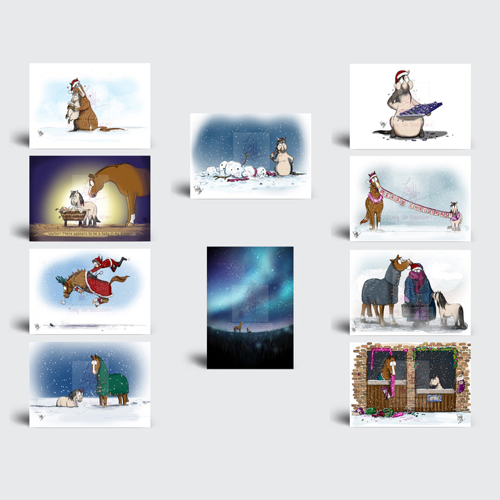 Emily Cole Companion Pony Christmas Cards