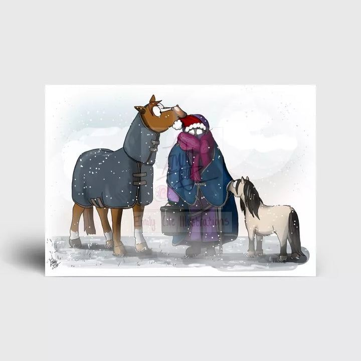 Emily Cole Companion Pony Christmas Cards