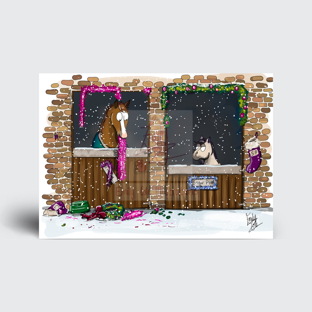 Emily Cole Companion Pony Christmas Cards