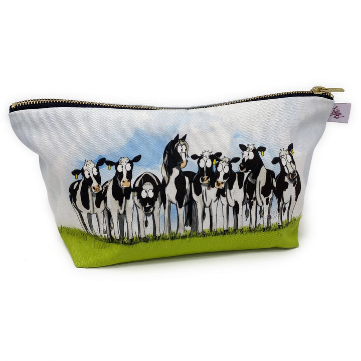 Emily Cole ‘Cow Pony’ Wash Bag / Make Up Bag / Pencil Case