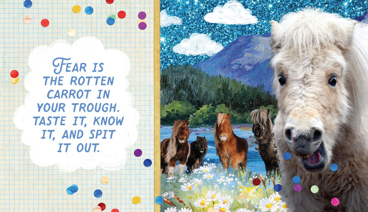 Very small horses living their greatest lives