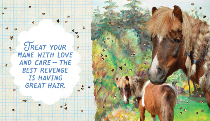 Very small horses living their greatest lives