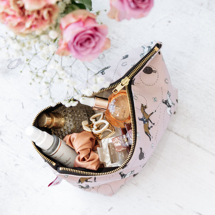 Emily Cole "Dressage" Pencil Case / Makeup Case / Wash Bag