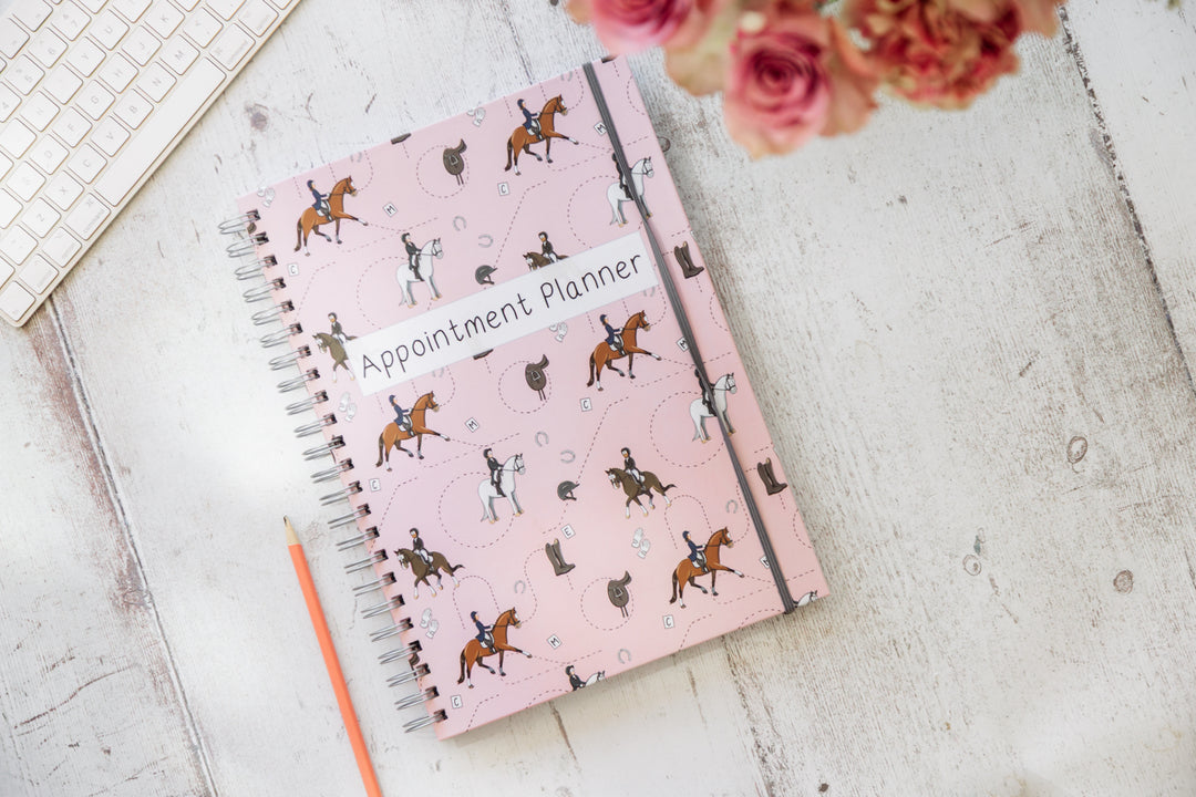 Emily Cole Dressage Appointment Planner A4 Hardback
