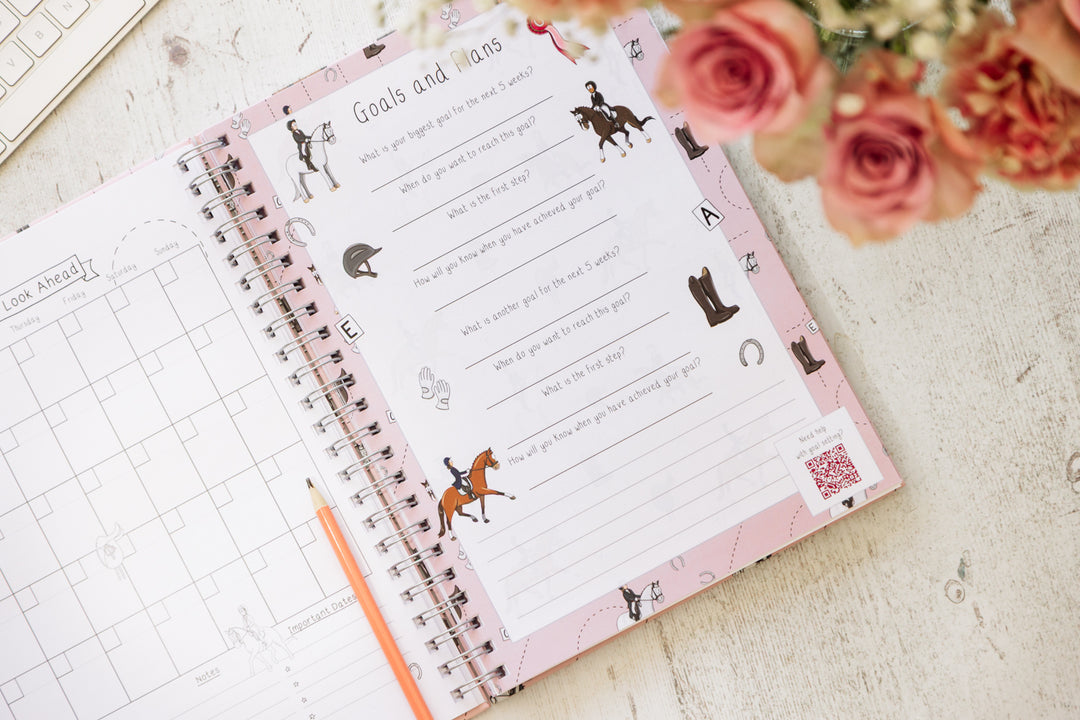 Emily Cole Dressage Appointment Planner A4 Hardback