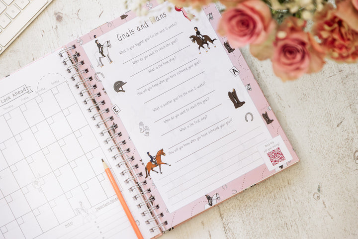 Emily Cole Dressage Appointment Planner A4 Hardback