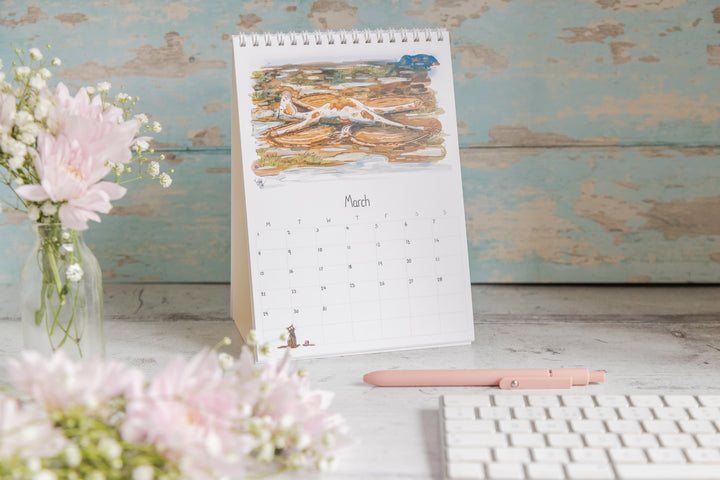 Emily Cole Illustrations – 2027 Horse Desk Calendar