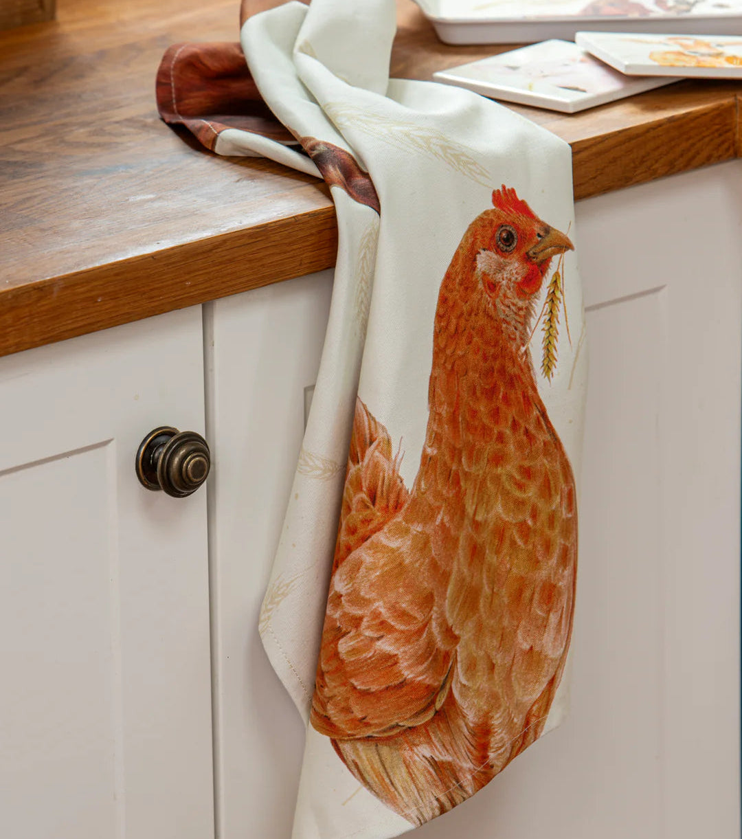 Ashdene Farm Yard Faces 2 Tea Towels (2pk)